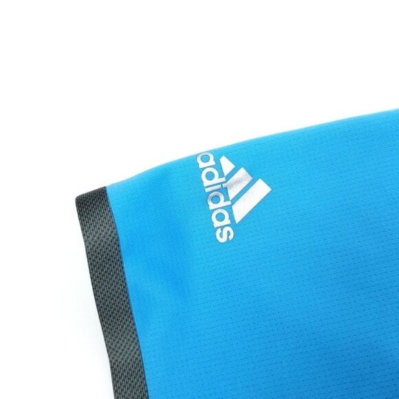 Adidas Climachill Short Sleeve Active Mesh Golf Polo Shirt Bright Blue Mens 2XL - Picture 4 of 8